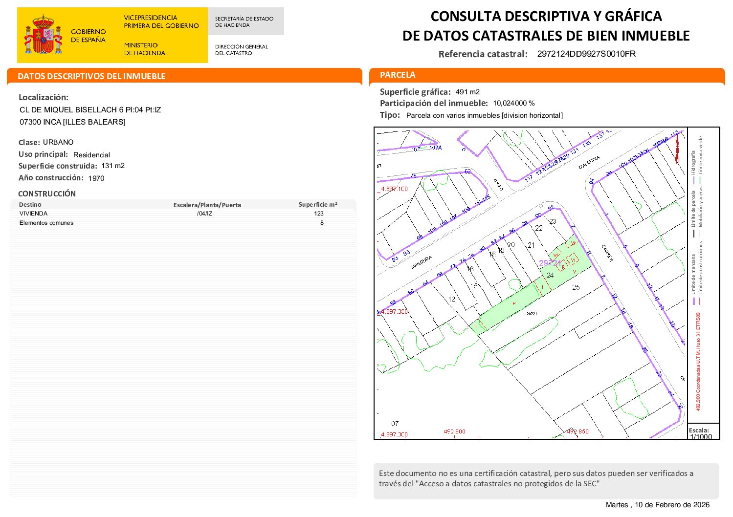 JAVIER Y MARÍA ANTONIA AMENGUAL