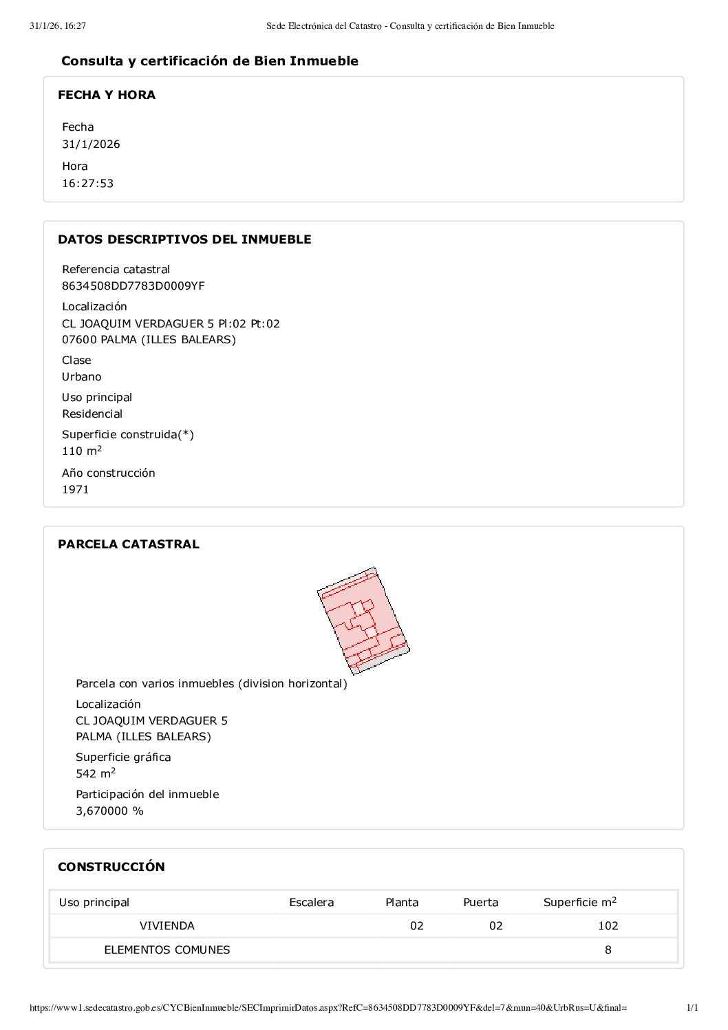 DOÑA FERRER PERELLO MARIA LOURDES